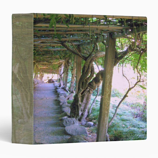 Japanese Garden Path/Arbor 1.5" Binder (Front/Spine)