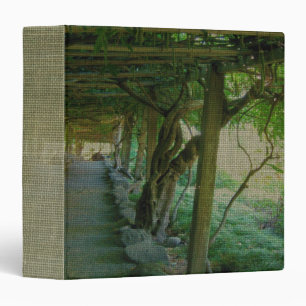 Japanese Garden Path/Arbor (Textured) Binder
