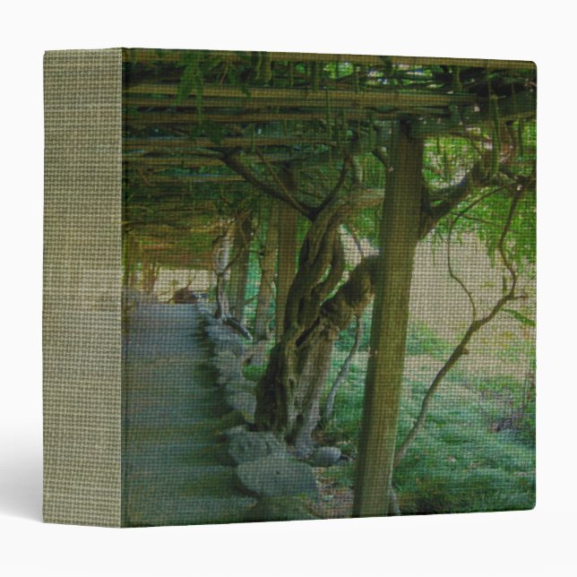 Japanese Garden Path/Arbor (Textured) Binder (Front/Spine)