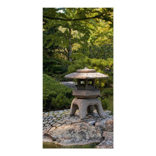 Japanese Garden Photo Card (Front)