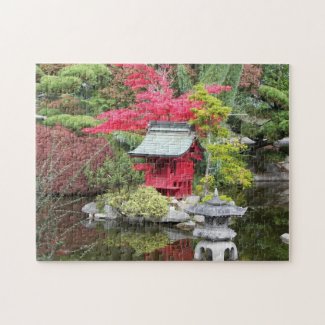 Japanese Garden Photo Jigsaw Puzzle