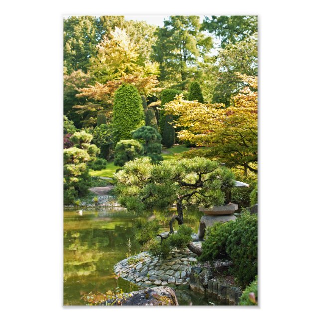 Japanese Garden Photo Print (Front)