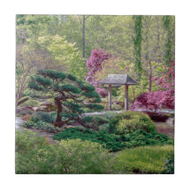 Japanese Garden Photo Tile