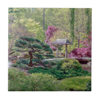 Japanese Garden Photo Tile