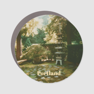 Japanese Garden, Portland, Oregon Souvenir Car Magnet