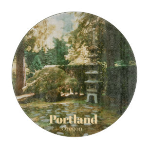 Japanese Garden, Portland, Oregon Souvenir Cutting Board