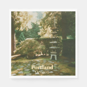 Japanese Garden, Portland, Oregon Souvenir Napkins