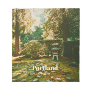 Japanese Garden, Portland, Oregon Souvenir Notepad