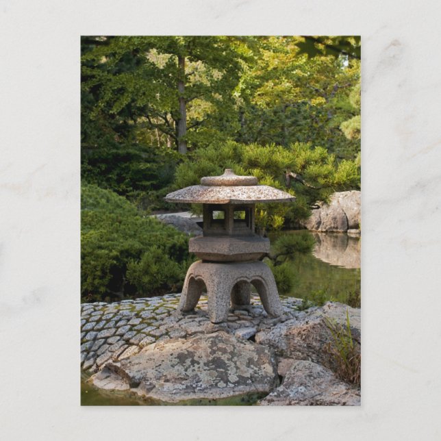 Japanese Garden Postcard (Front)