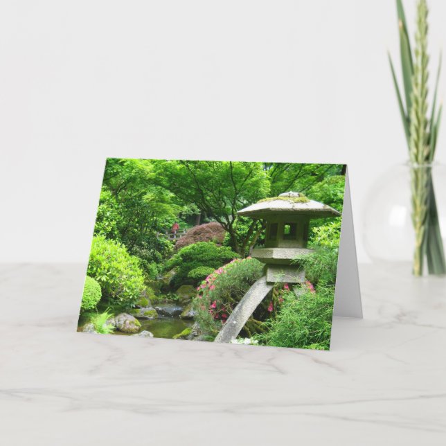 Japanese Garden Postcard (Front)