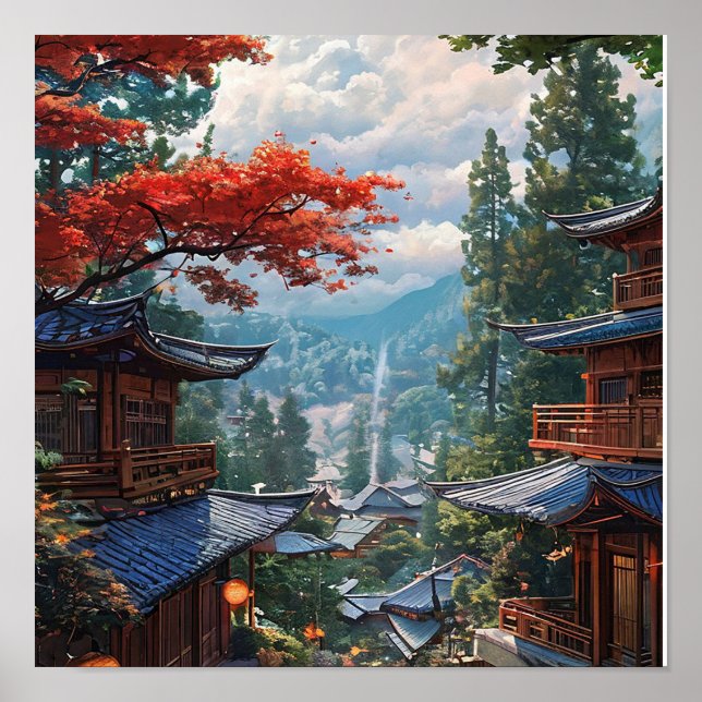Japanese Garden Poster (Front)