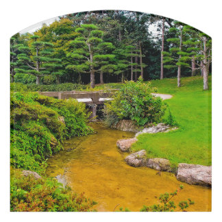 Japanese garden Sign