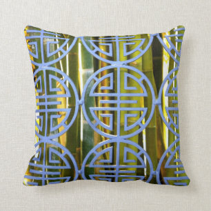 Japanese Garden Throw Pillow