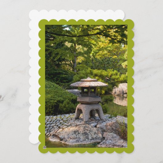 Japanese Garden - Traditional Aesthetic (Front/Back)