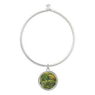 Japanese Garden - Traditional Aesthetic Bangle Bracelet
