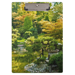 Japanese Garden - Traditional Aesthetic Clipboard