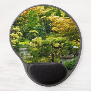 Japanese Garden - Traditional Aesthetic Gel Mouse Pad