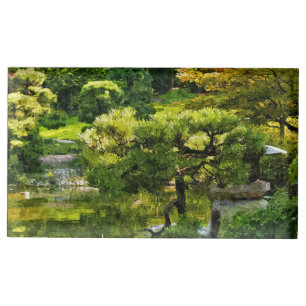 Japanese Garden - Traditional Aesthetic Place Card Holder