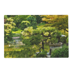 Japanese Garden - Traditional Aesthetic Placemat