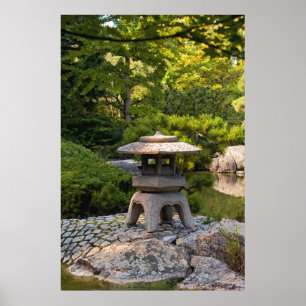 Japanese Garden - Traditional Aesthetic Poster