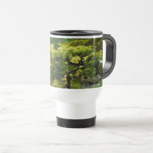 Japanese Garden - Traditional Aesthetic Travel Mug