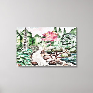 Japanese Garden Wall Art