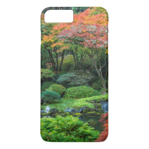 Japanese Gardens In Autumn In Portland, Oregon 3 iPhone 8 Plus/7 Plus Case