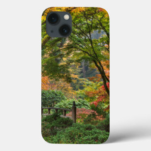 Japanese Gardens In Autumn In Portland, Oregon 4 iPhone 13 Case