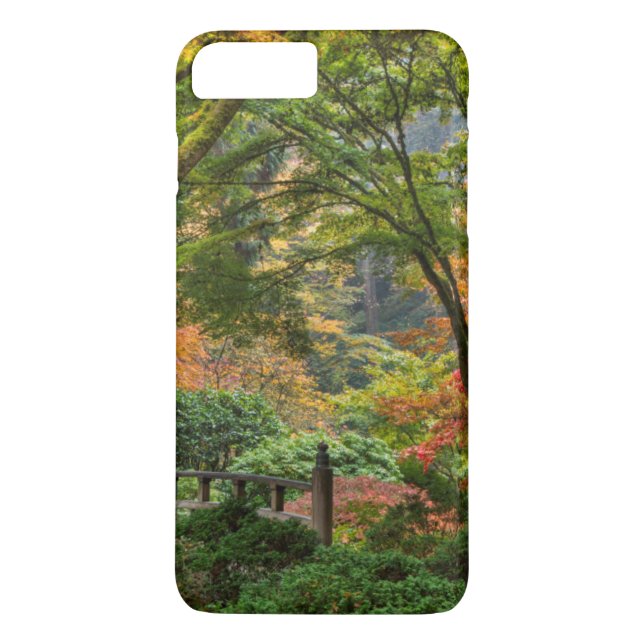 Japanese Gardens In Autumn In Portland, Oregon 4 Case-Mate iPhone Case (Back)
