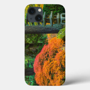 Japanese Gardens In Autumn In Portland, Oregon iPhone 13 Case