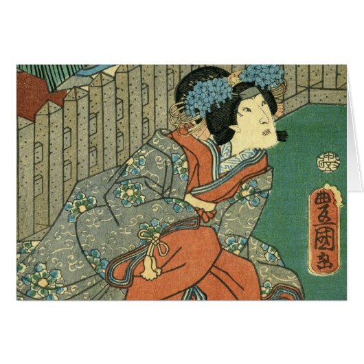 Japanese Geisha Cards (Front Horizontal)
