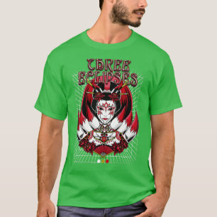 Japanese Geisha Humanoid Robot Outrun  Futurism St T-Shirt