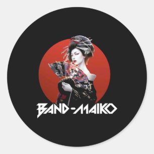 Japanese Geisha Sticker 