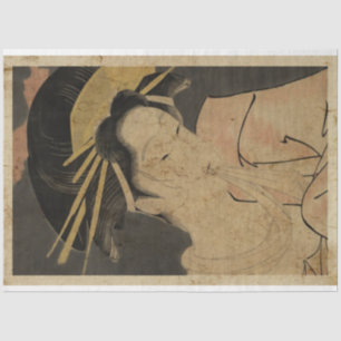 Japanese Geisha Women Ukiyo Style Art No8 Tissue Paper