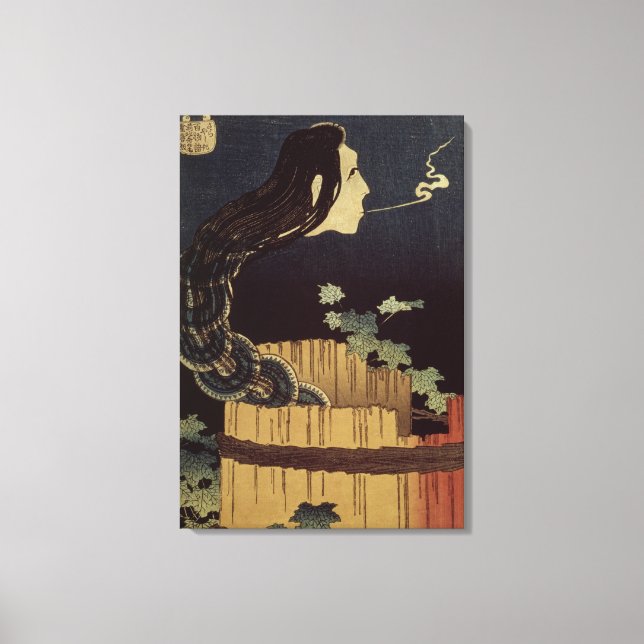 Japanese Ghost Canvas Print (Front)