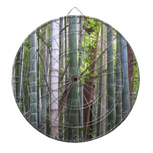 Japanese Giant Bamboo Forest, Sagano, Kyoto, Japan Dartboard