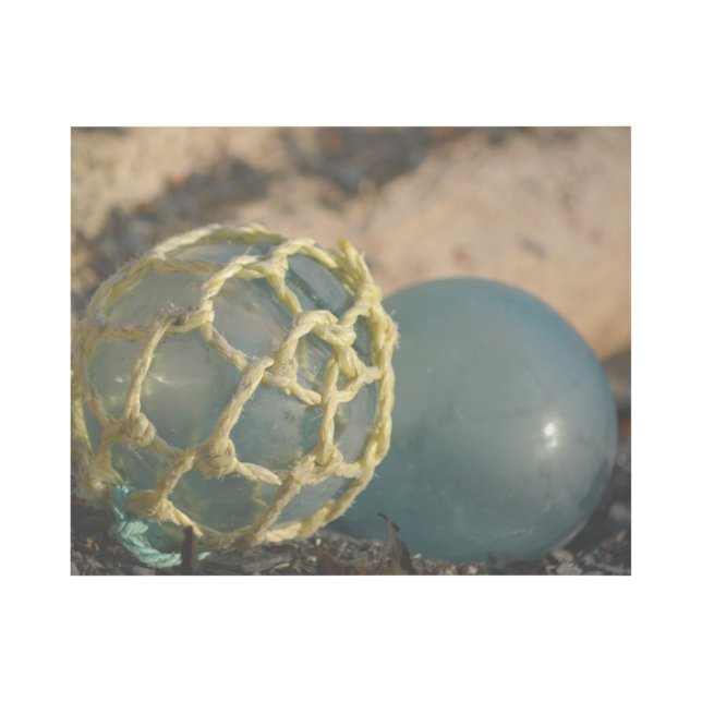 Japanese Glass Fishing Float Gallery Wrap (Front)