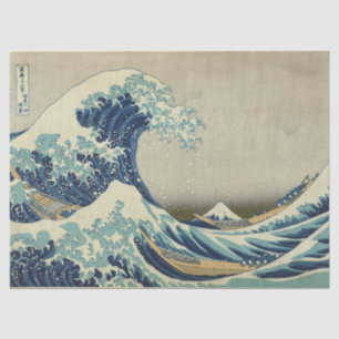Japanese Great Wave off Kanagawa by Hokusai Tissue Paper