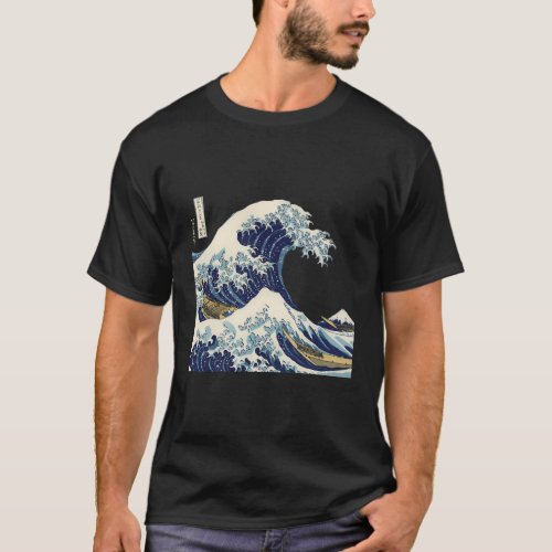 Japanese Great Wave Off Kanagawa T_Shirt