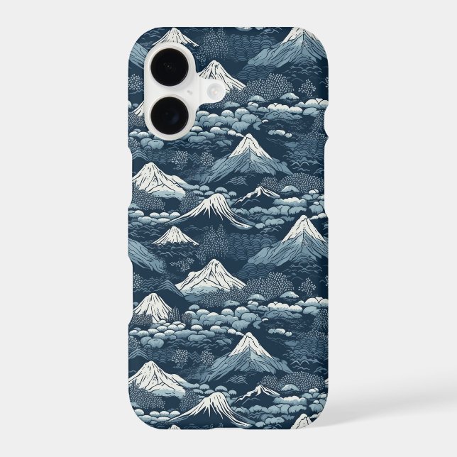 Japanese Great Wave Pattern  Case-Mate iPhone Case (Back)
