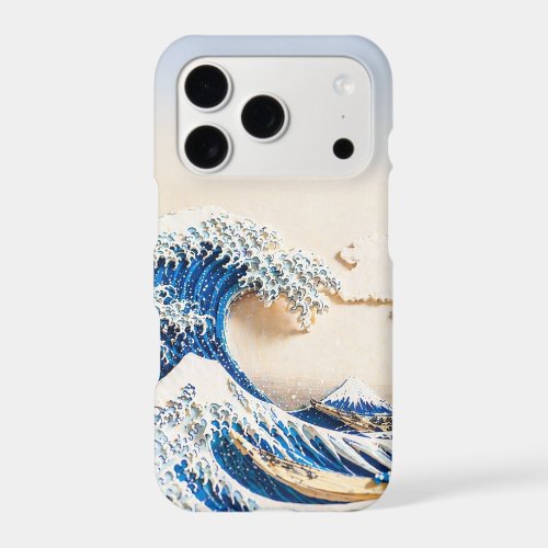 Japanese Great Wave Phone Case | Hokusai | Light V