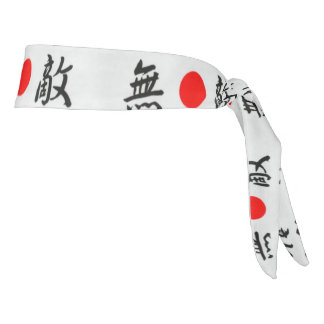 Japanese Hachimaki MUTEKI (Invincible) Tie Headba Headband