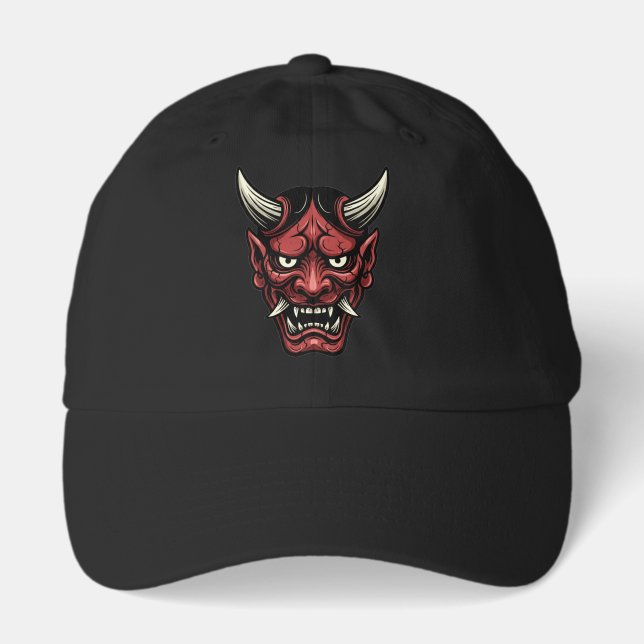 Japanese Hannya Mask Hat (Front)