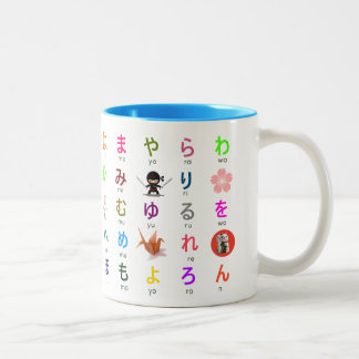 Japanese Hiragana Mug