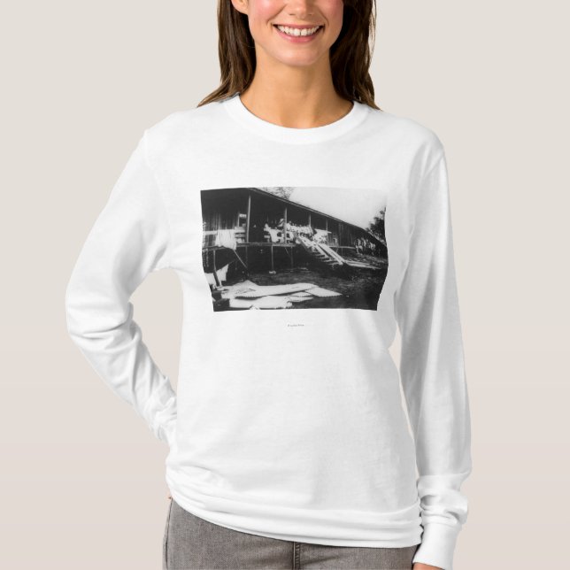 Japanese Homes in Hawaii Photograph T-Shirt (Front)