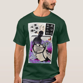 Japanese horror harajuku sea pastel goth art emo T-Shirt