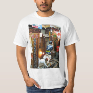 Japanese Humor - Dog Pulling Pants Down T-Shirt