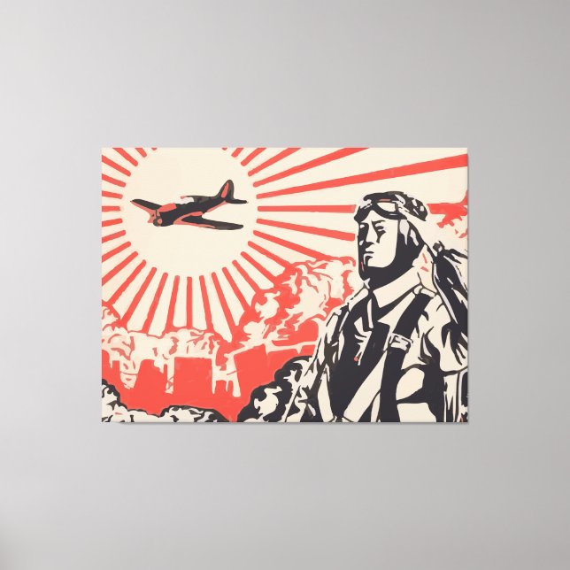 Japanese impreial army  world war 2 Canvas Print (Front)
