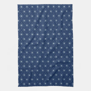 Japanese Indigo Blue Kitchen Towel