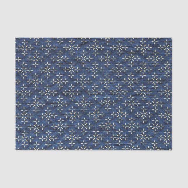 Japanese Indigo Blue Tissue Paper (Front)